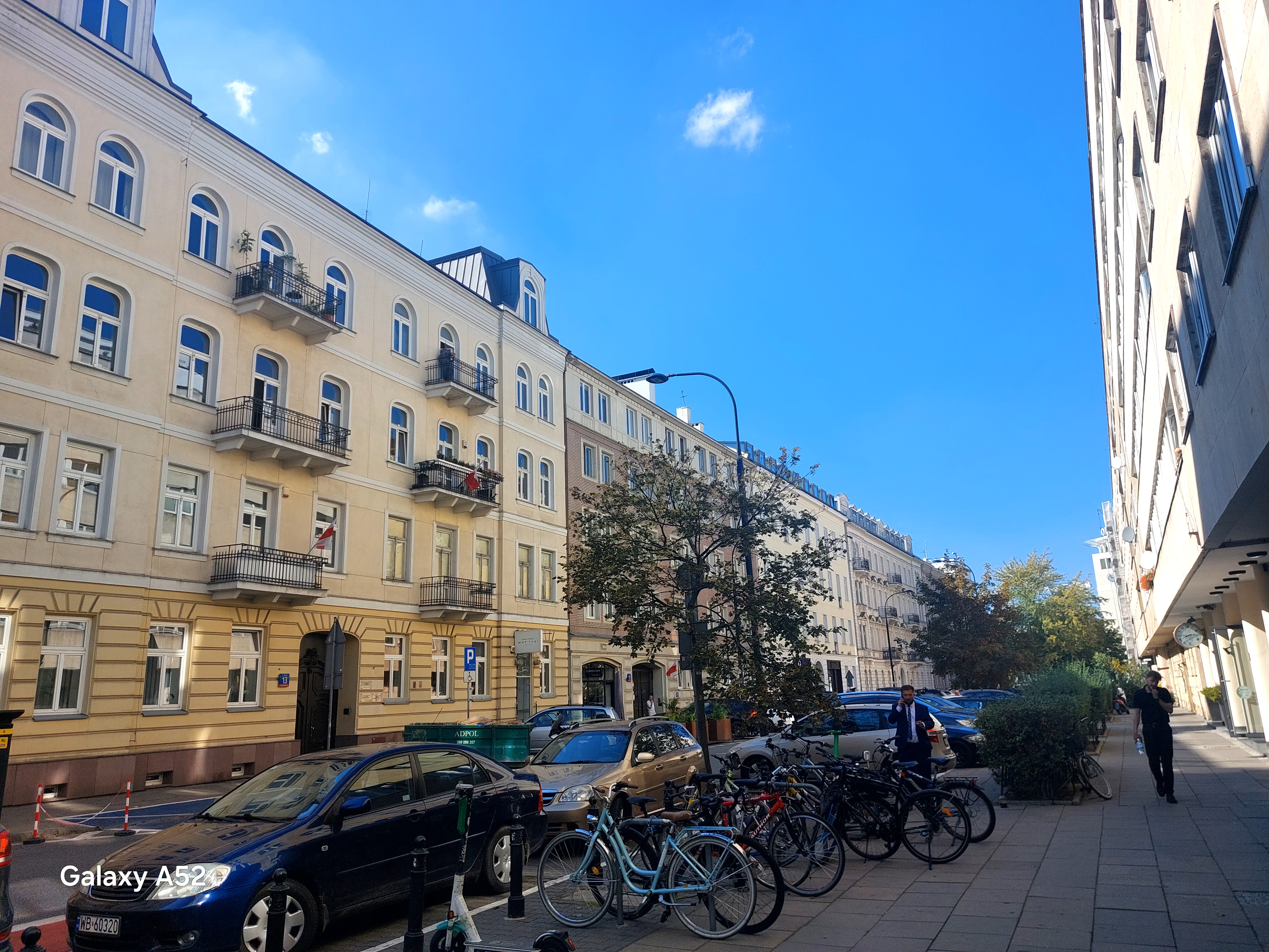 Wiejska Street, Warsaw — Diplomatic District location